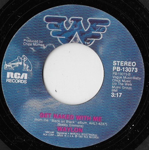 Just To Satisfy You / Get Naked With Me / Waylon Jennings & Willie Nelson NM - Picture 2 of 2