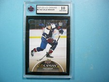 2021/22 UPPER DECK UD CANVAS NHL HOCKEY CARD #C142 CALE MAKAR KSA 10 GEM MINT