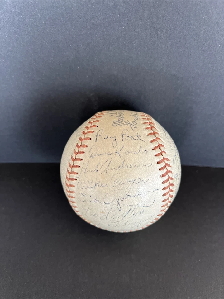 1948 New York Giants Signed Baseball,Cooper,Gordon,Mize PSA/DNA 25 Autos,(B35) - Image 4 of 4