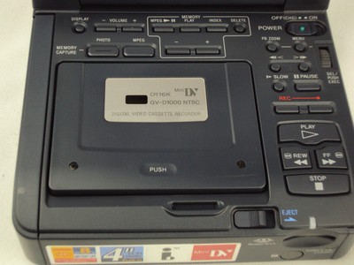 SONY GV-D1000 MiniDV Mini DV Player Recorder Video Walkman VCR