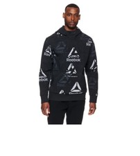 New Reebok Men's Unwind Hoodie, Black, Size Medium