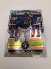 JACKSON CHOURIO 2023 Bowman Chrome Prospects BREWERS #BCP76