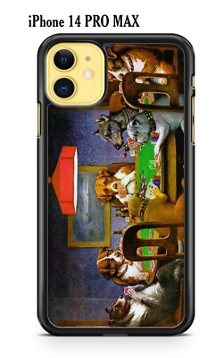 Dog Playing Poker Dice Games Personalized Phone Case For iPhone Samsung Google
