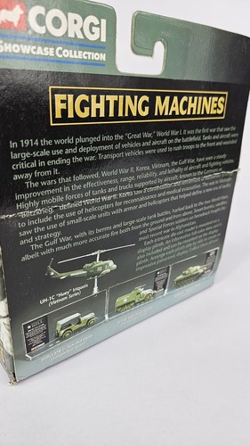 Corgi Fighting Machines WWII D-Day Operation Overlord Willys Jeep Boxed - Picture 5 of 5