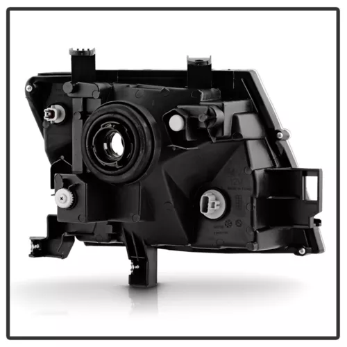 For 2005-2015 Nissan Xterra Black Headlights Headlamps Replacement Left+Right - Picture 3 of 6