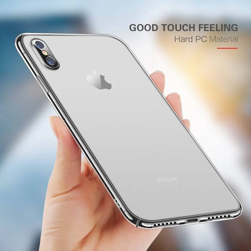 Crystal Clear Cover Ultra thin Hard Back Case For iPhone 15 Pro Max 14 13 12 11 - Image 2 of 4