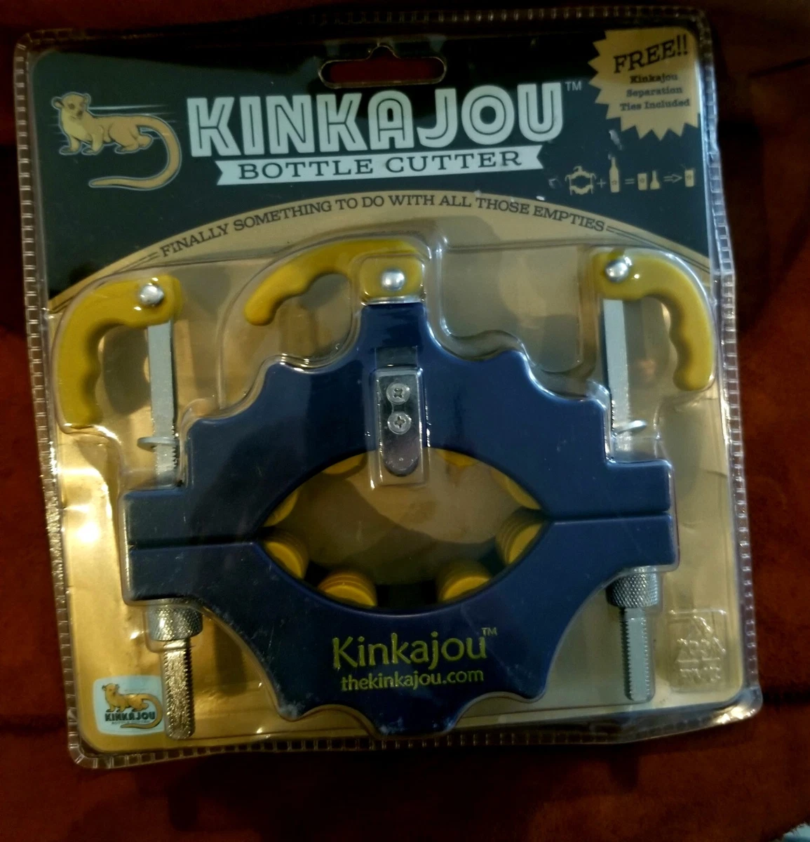 Kinkajou Bottle Cutter Kit/Tool Glass,bottles,steins ,kitchen Etc NEW in  Box