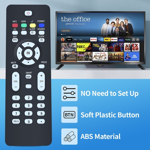 RC2023624/01B For Magnavox TV Remote Control 19PFL3403D/27 26PFL5302D - Picture 3 of 7