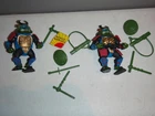 Sewer Samurai Leo Vintage TMNT Ninja Turtles Figure Lot of 2 Figures