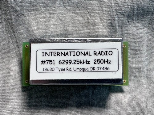 International Radio #751 6299.25kHz 250Hz filter - Zdjęcie 4 z 4