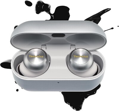 Technics wireless earphones magnetic Bluetooth silver EAH-AZ100-S
