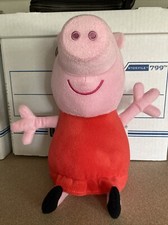 Plush Peppa Pig 11  Official Licensed Stuffed Animal 11"