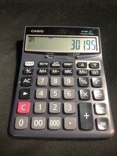 Casio DJ-120D 150 Steps Check and Correct Desktop Calculator with Bigger Screen