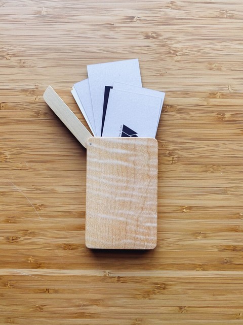 Etsy custom Wood Business Card Holder Curly Maple Color Etsy custom Wood Business Card Holder Curly Maple Color