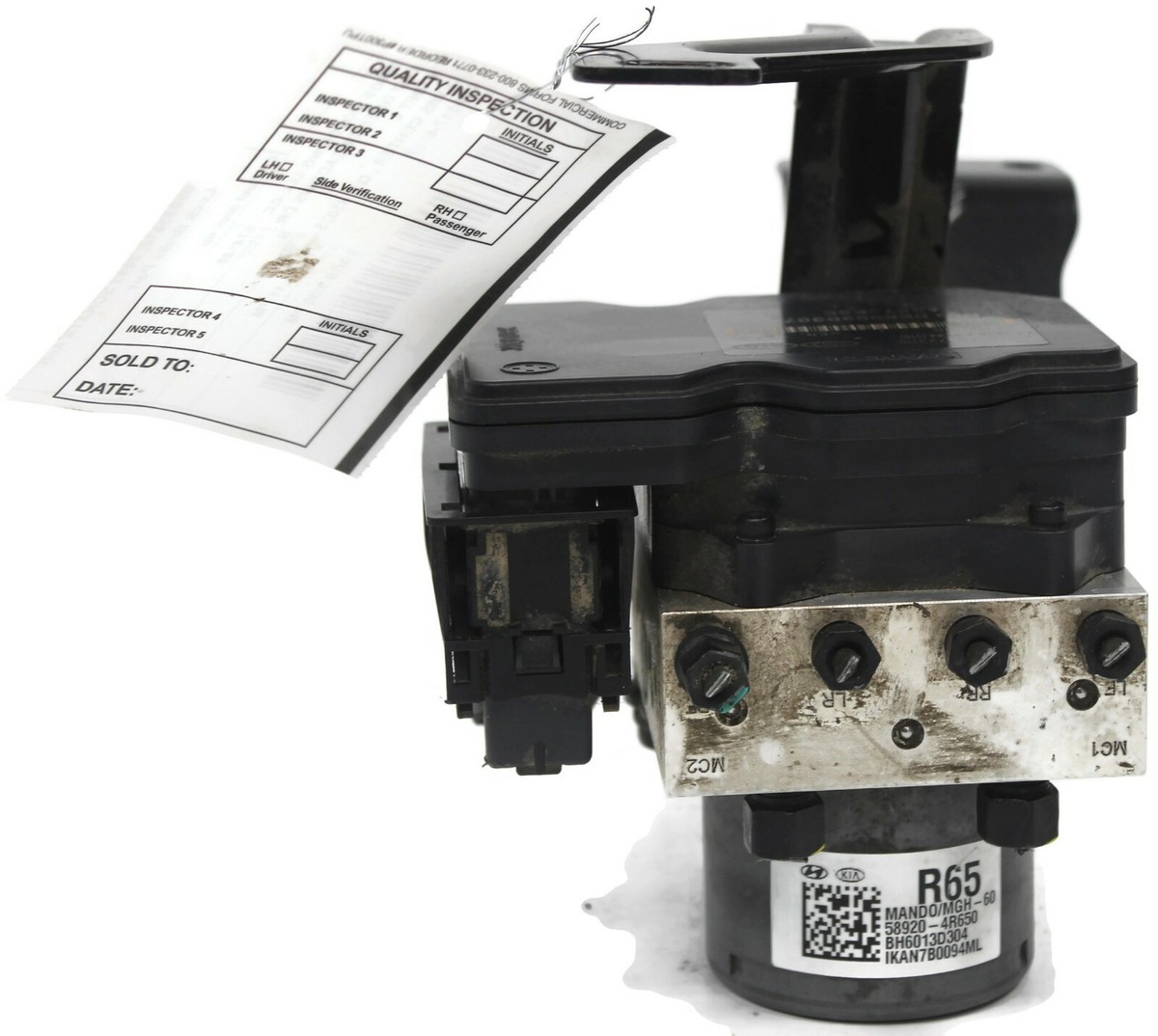 2011-2015 Hyundai Sonata Hybrid ABS Anti- Lock Brake Pump 58920