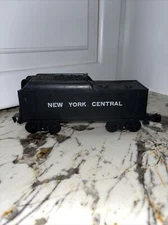 Vintage Marx O: New York Central, Black Coal Tender, PLASTIC BODY, 2 AXLE