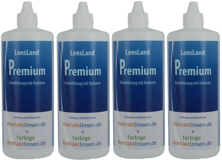4 x 360 ml Kontaktlinsen Pflegemittel all in one mit Hyaluron - Bild 1 von 1