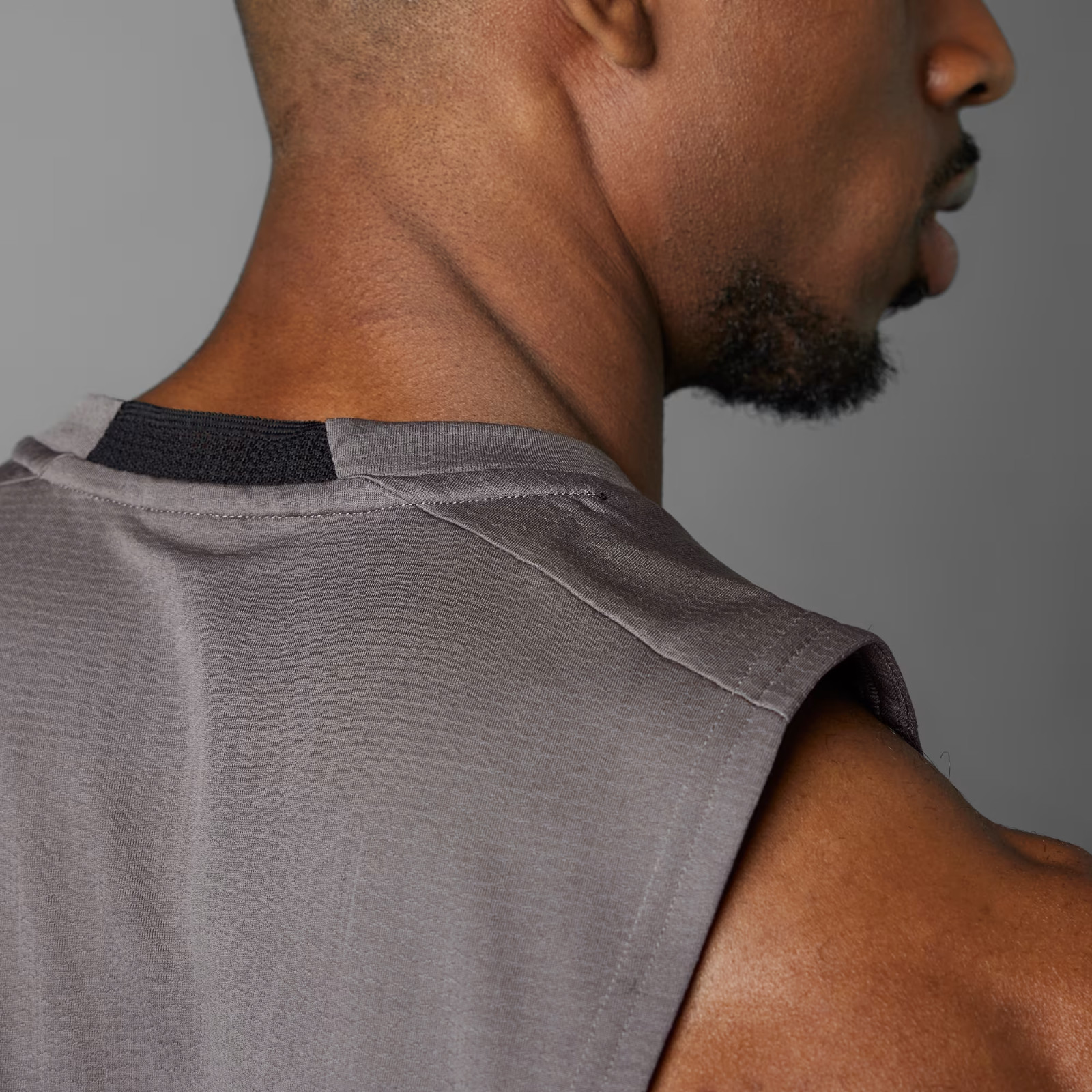 Adidas 2XL Mens Tank Top Grey Training Workout HEAT.RDY Cooling Shirt IS3712 NWT thumbnail 9