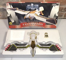 Broken Foot - Power Rangers White DELUXE FALCONZORD Movie Edition Bandai Vintage