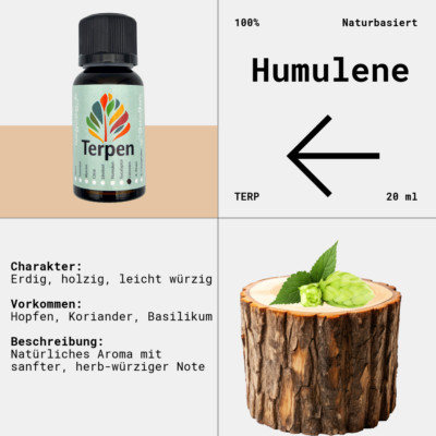 Humulene 20 ml | Reines Terpen