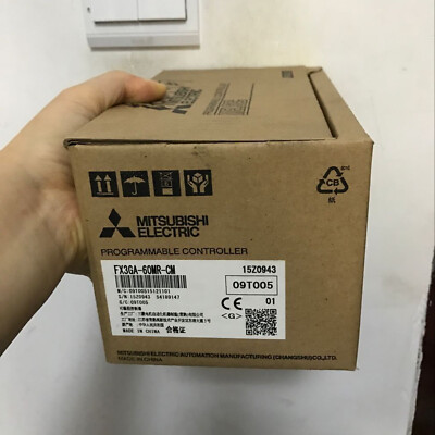 1PC New Mitsubishi In Box PLC FX3GA-60MR-CM programmable controller