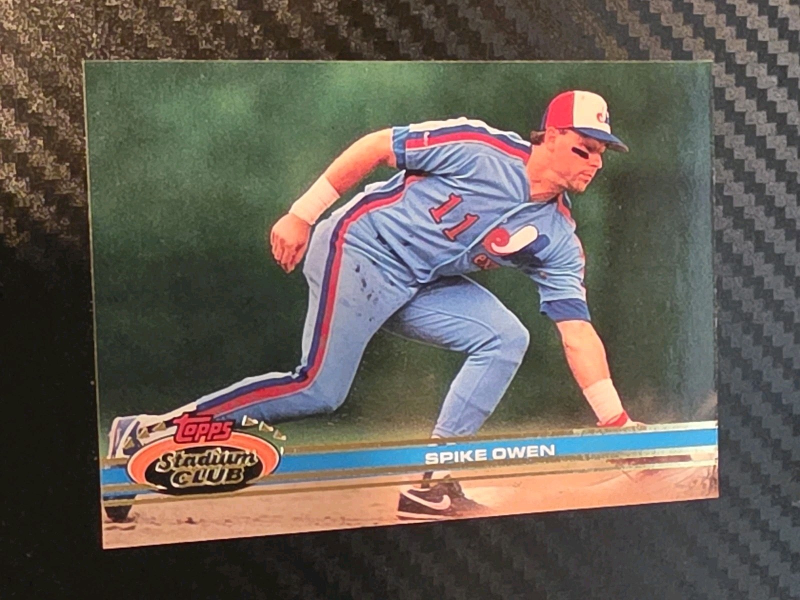 1991 Topps Stadium Club - Spike Owen #236 Montreal Expos 