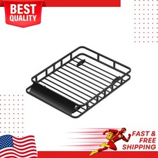 Universal Roof Rack Cargo Carrier Basket 51x39x6 Steel Luggage Travel Storage