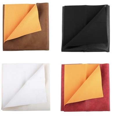 Leather Fabric for Bags Purse DIY Texture Leather Sheet 50x50cm