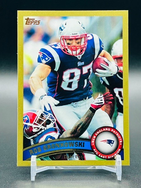 2011 Topps - Rob Gronkowski #389 Gold /2011 New England Patriots 