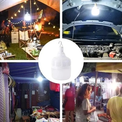 2x Superhelle LED Laterne Camping Licht Zeltlampe USB Wiederaufladbar Nachtlicht
