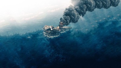 Star Wars destroyer wreck science Custom Gaming Mat Desk 2783
