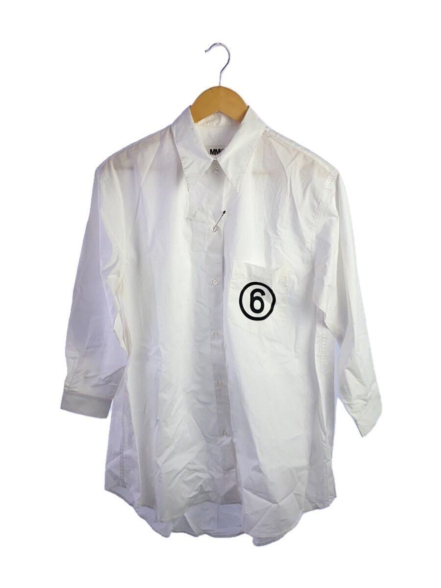 MM6 ALTRA CAMICIA MANICA LUNGA 12 COTONE BIANCO M60049_MM014 Usata