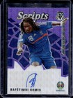 2021 Mosaic UEFA EURO Bafetimbi Gomis Scripts Purple Fluorescent Auto #25/25
