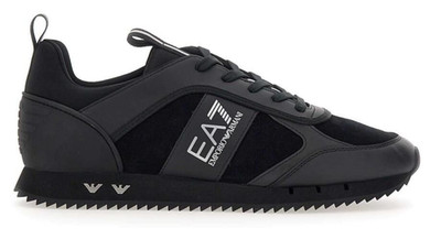 EA7 EMPORIO ARMANI $225 Men's Sneakers Running Shoes AUTHENTIC NEW Black X8X027