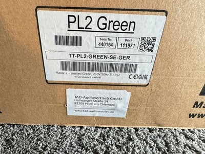 Rega Planar PL2 PL 2 Green Limited Plattenspieler unbenutzt