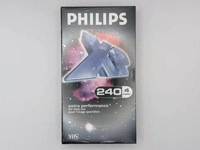 Philips VHS-Videoband XP240   4 Stunden