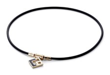 Colantotte Magnetic Necklace TAO Necklace Slim AURA mini BLK Size L 47cm