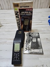 Magellan GPS 4000 XL Handheld Satellite  Navigator Case And Box Tested Bundle