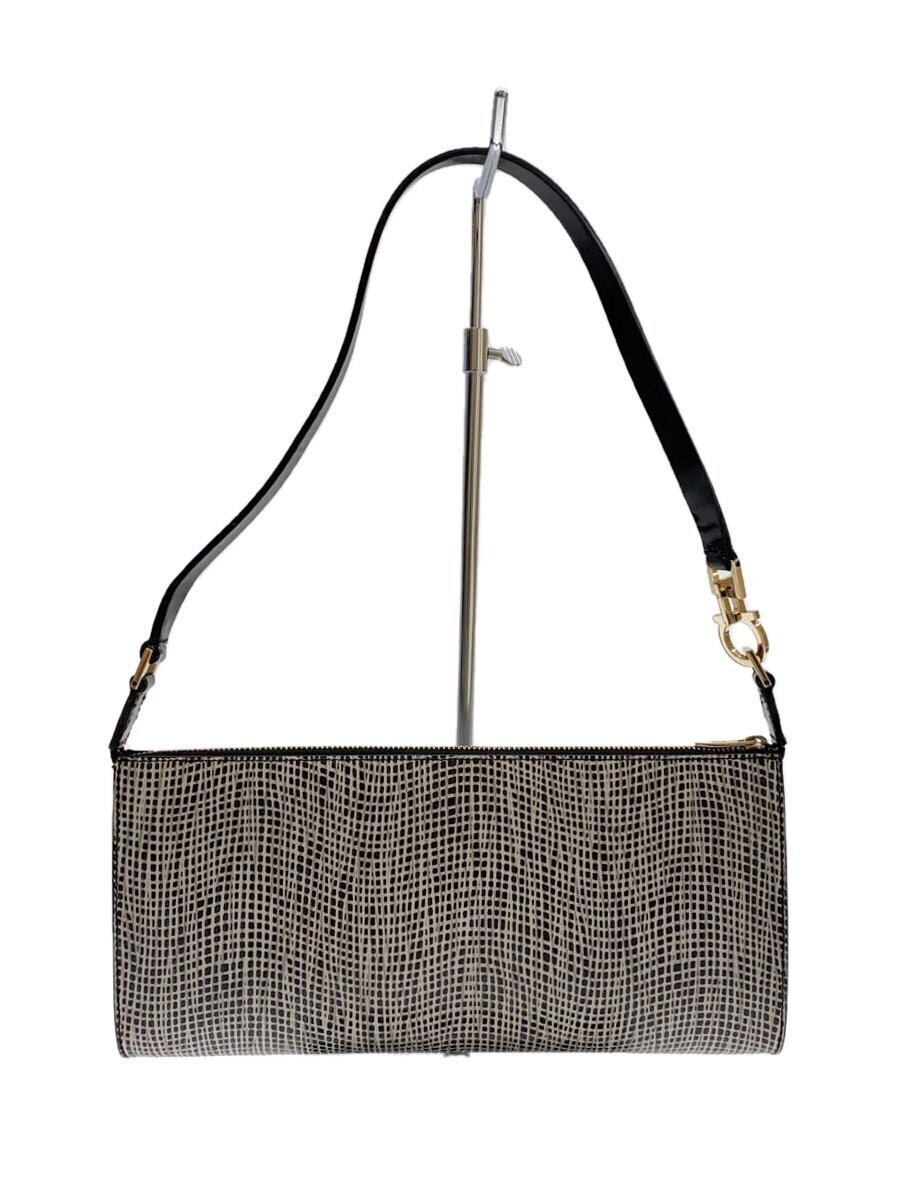 Salvatore Ferragamo Handbag Leather WHT Plain AU 21 2306