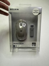Belkin Wireless Travel Mouse (2 Button, Optic...
