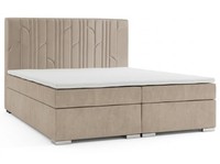 LuxuriöSes Beiges Bett Mit Matratze 180×200 Bett Mit Stauraum Luxusbetten