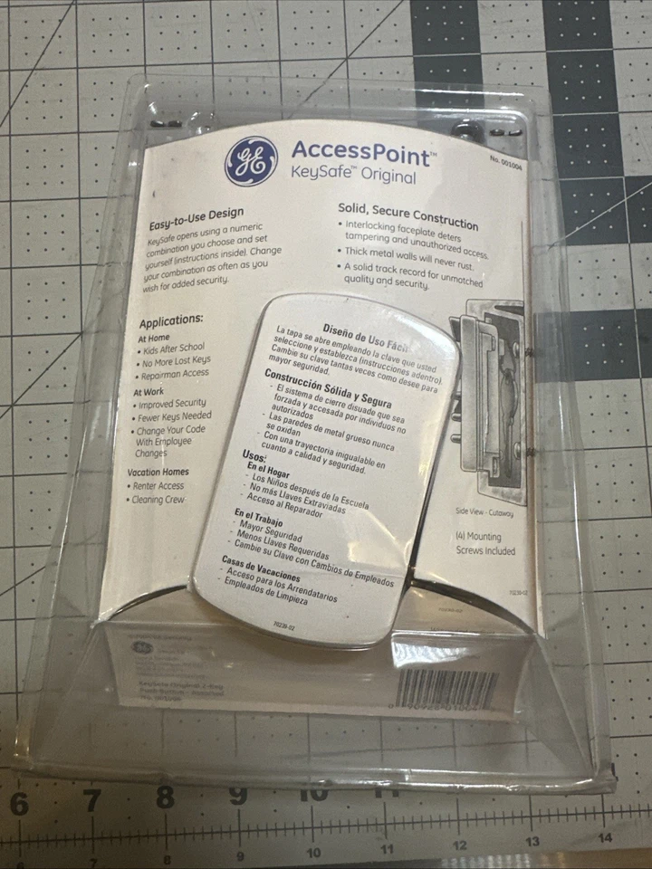 Kidde 2-Key Lock Box Pushbutton Wall Mount Access Point Key Safe Store-A-Key NEW - Image 2 of 4