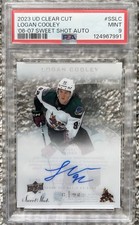 2023 UPPER DECK CLEAR CUT UD 06-07 SWEET SHOT AUTO #SSLC LOGAN COOLEY ROOKIE