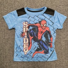 Spider Man Shirt Boys 3T Spidey Marvel Quick Dry Breathable