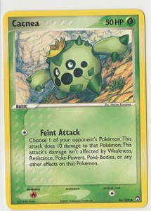 Pokémon Cacnea EX Power Keepers 46/108 Common EN