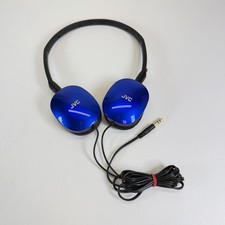 JVC Black Foldable Flat On Ear Adjustable HA-S160-A Wired Headphones 3.5mm Jack