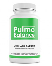 Pulmo Balance Lung Health Support PulmoBalance Dietary Supplement 60 Capsules