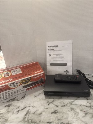 Magnavox TB110MW9 DTV Digital To Analog TV SDTV Converter Box w/Remote