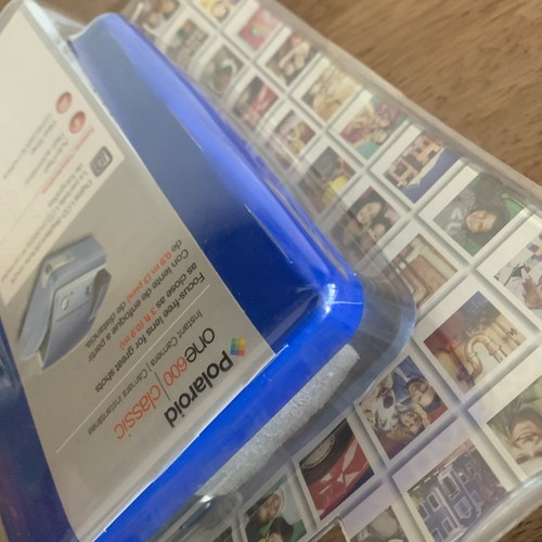 Polaroid One600 Classic Instant Film Camera Blue New Sealed - Picture 13 of 16