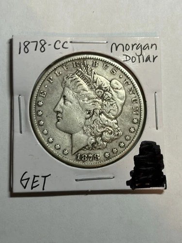 1878-CC Morgan Silver Dollar Nice XF Better Date CC